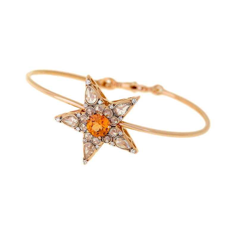Istanbul Bracelet - Spessartine - Diamants