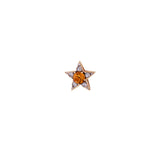 Istanbul Earring - Citrine - Diamonds