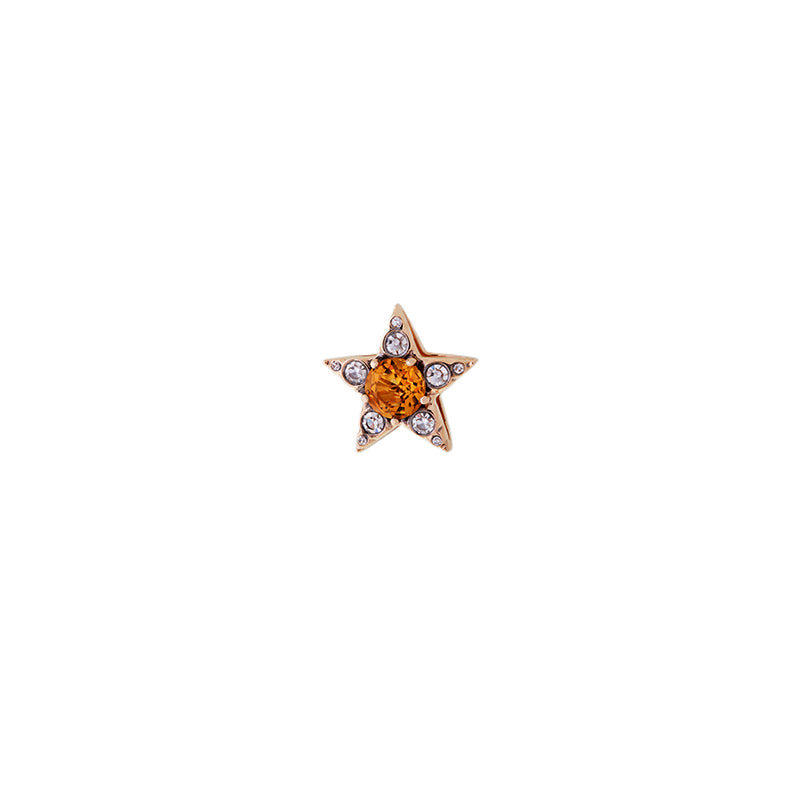 Istanbul Earring - Citrine - Diamonds