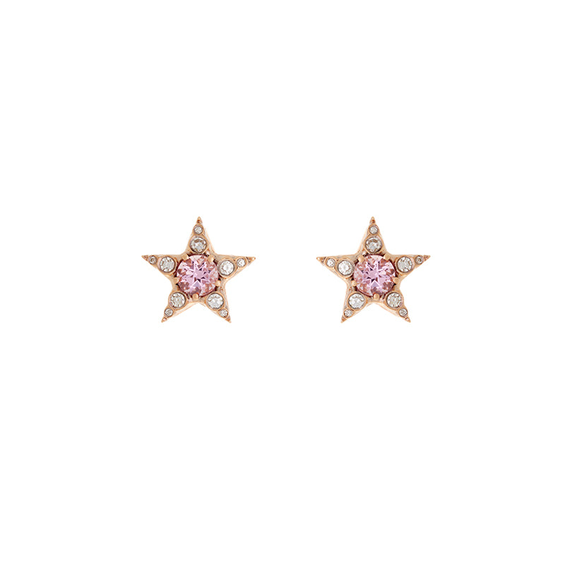 Istanbul Earrings - Morganites - Diamonds