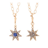 Istanbul Pendant - Blue Sapphire - Diamonds