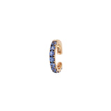 Link Ear Cuff - Blue Sapphires