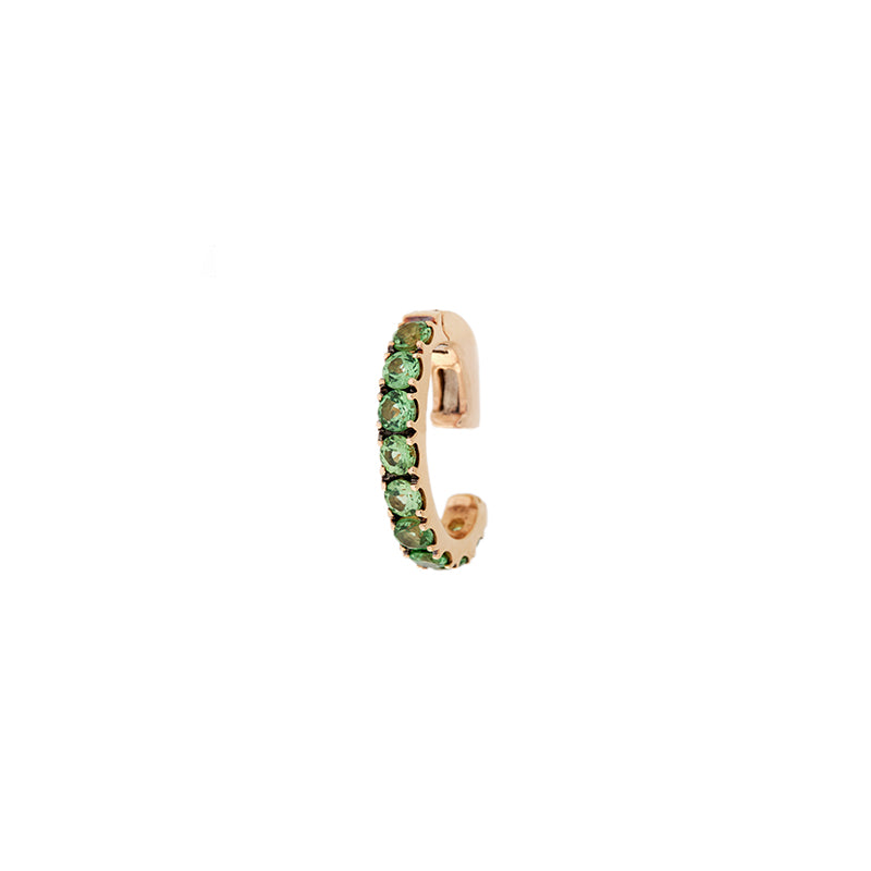 Link Ear Cuff - Tsavorites