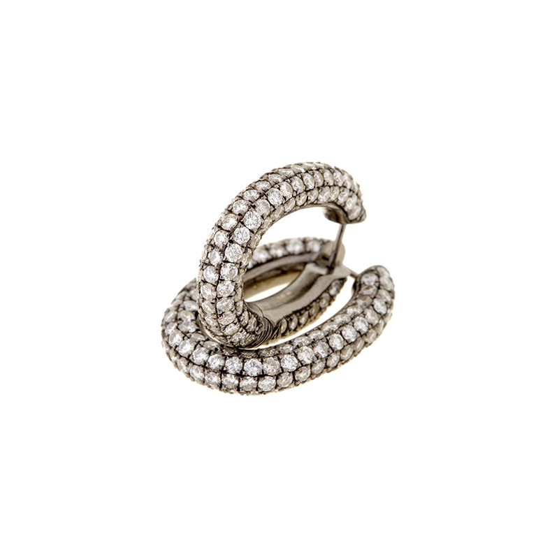 Link Boucles d'Oreilles - Diamants