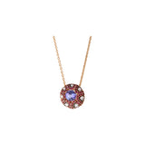Mille et une nuits Pendant - Tanzanite - Rubies - Diamonds