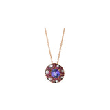 Mille et une nuits Pendant - Tanzanite - Rubies - Diamonds