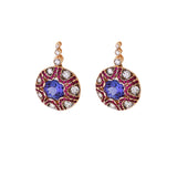 Mille et une nuits Earrings - Tanzanite - Rubies - Diamonds