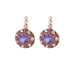 Mille et une nuits Earrings - Tanzanite - Rubies - Diamonds