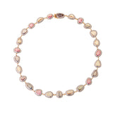 Mina Lilac Necklace - Colored Sapphires - Diamonds