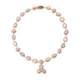 Mina Lilac Necklace - Colored Sapphires - Diamonds