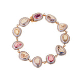 Mina Lilac Bracelet - Sapphires - Diamonds