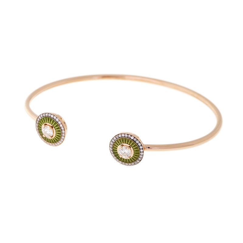 Mina Kiwi Bracelet - Diamonds