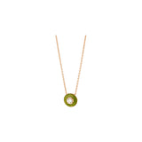 Mina Kiwi Pendant - Diamond