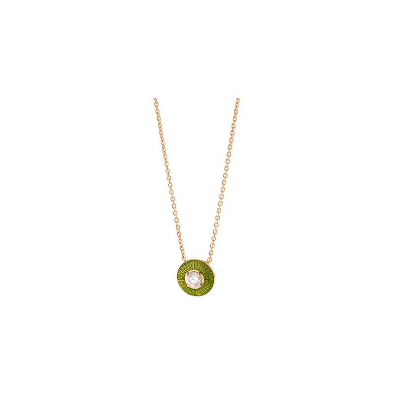 Mina Kiwi Pendant - Diamond