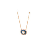 Mina Sky Blue Pendant - Diamonds