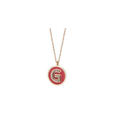 Monogramme Pendentif Colorè - 13.00mm