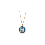 Monogramme Pendentif Colorè - 13.00mm