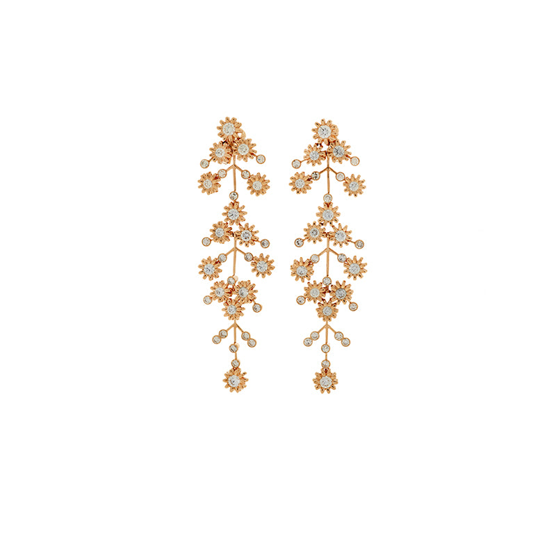 Poppy Earring - Diamonds