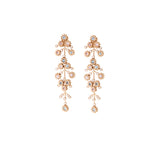 Poppy Earrings - Aquamarines - Morganites - Diamonds