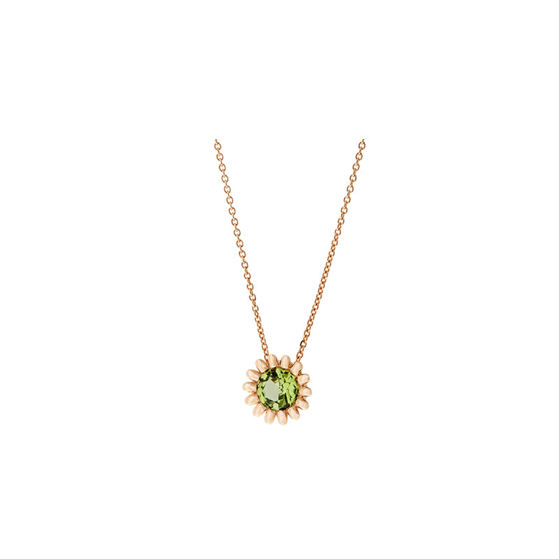 Poppy Pendant - Peridot