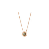 Poppy Pendant - Green Tourmaline