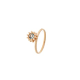 Poppy Bague - Aigue-marine