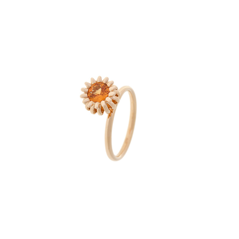 Poppy Ring - Spessartine
