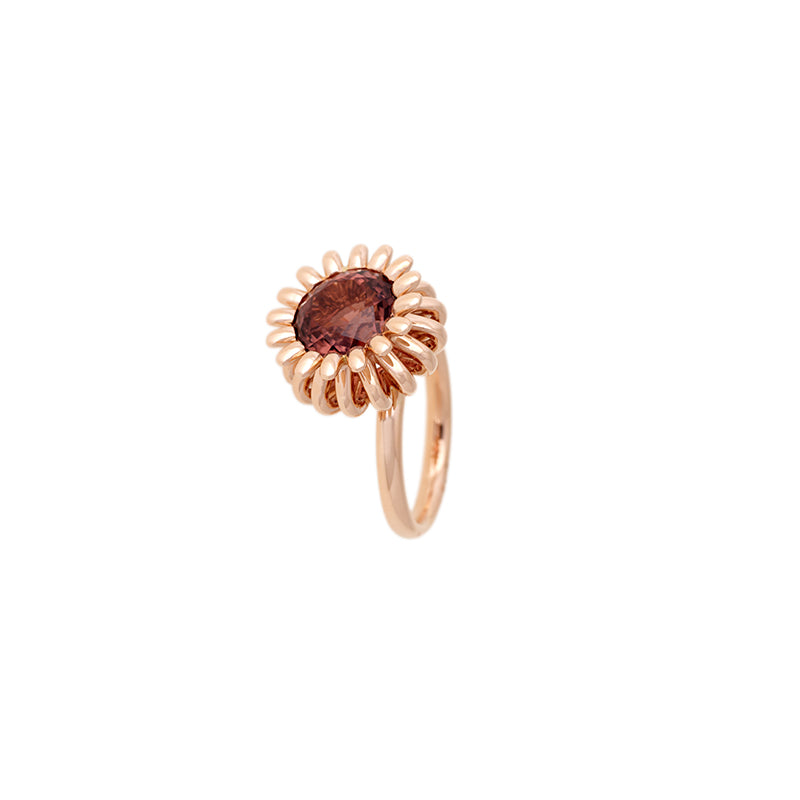 Poppy Ring - Brown Tourmaline