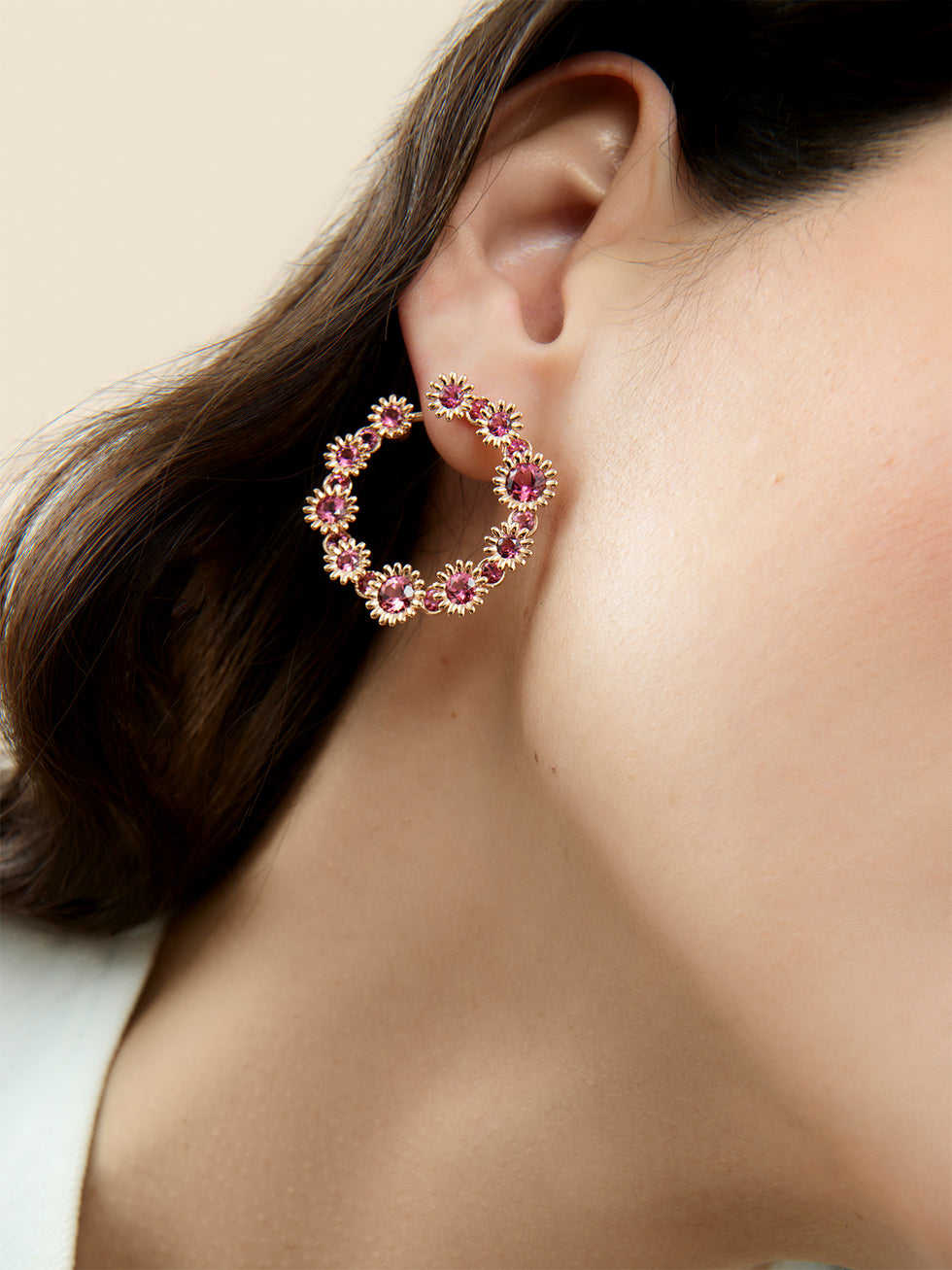 Poppy Earrings - Tourmalines