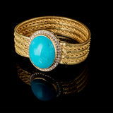 Bracelet - Turquoise - Diamonds