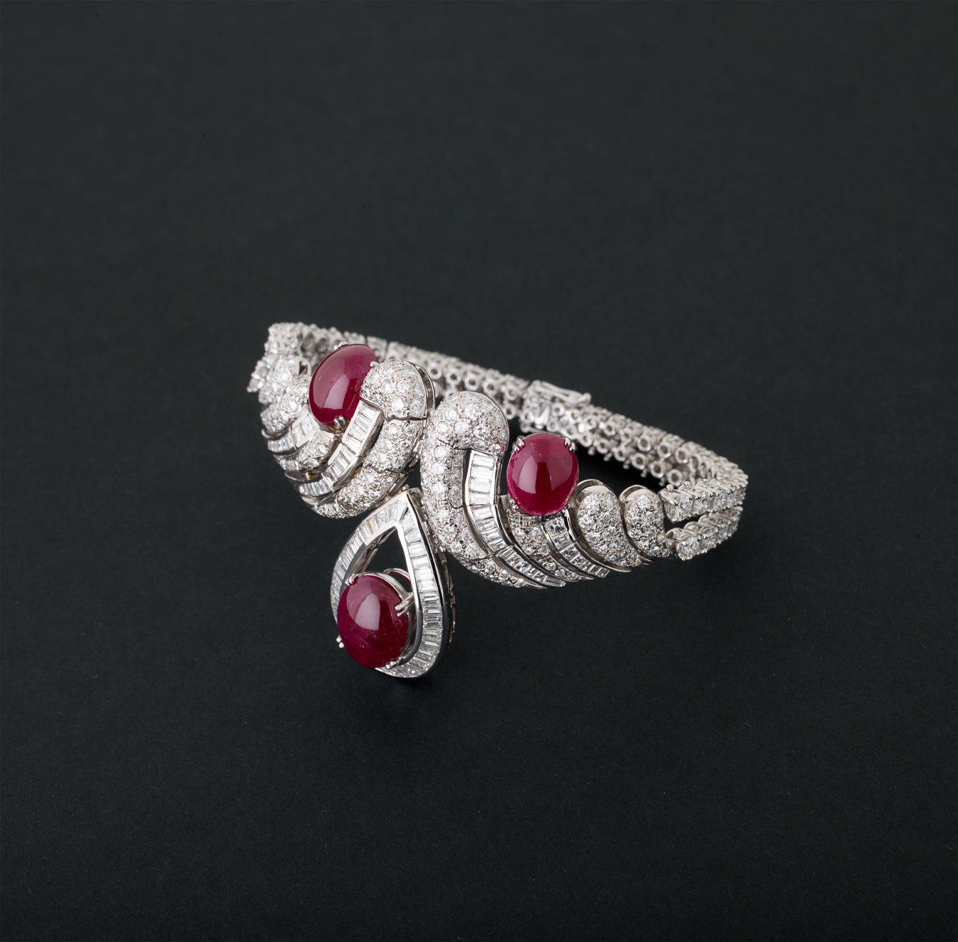 Bracelet - Rubis - Diamants