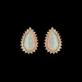 Earrings - Opals - Diamonds