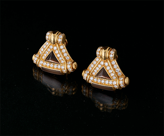 Earrings - Pearls - Diamonds