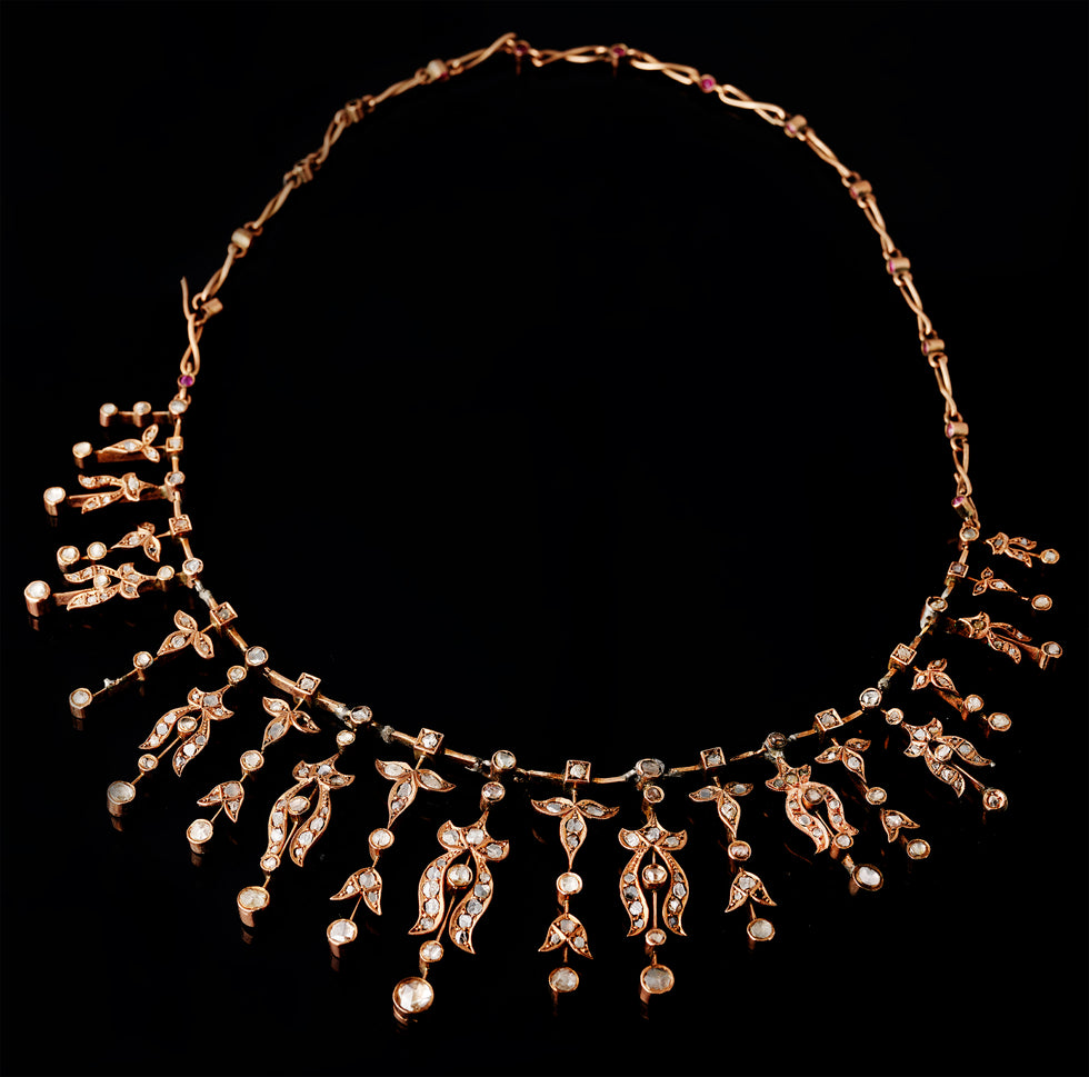 Necklaces - Rubies - Diamonds
