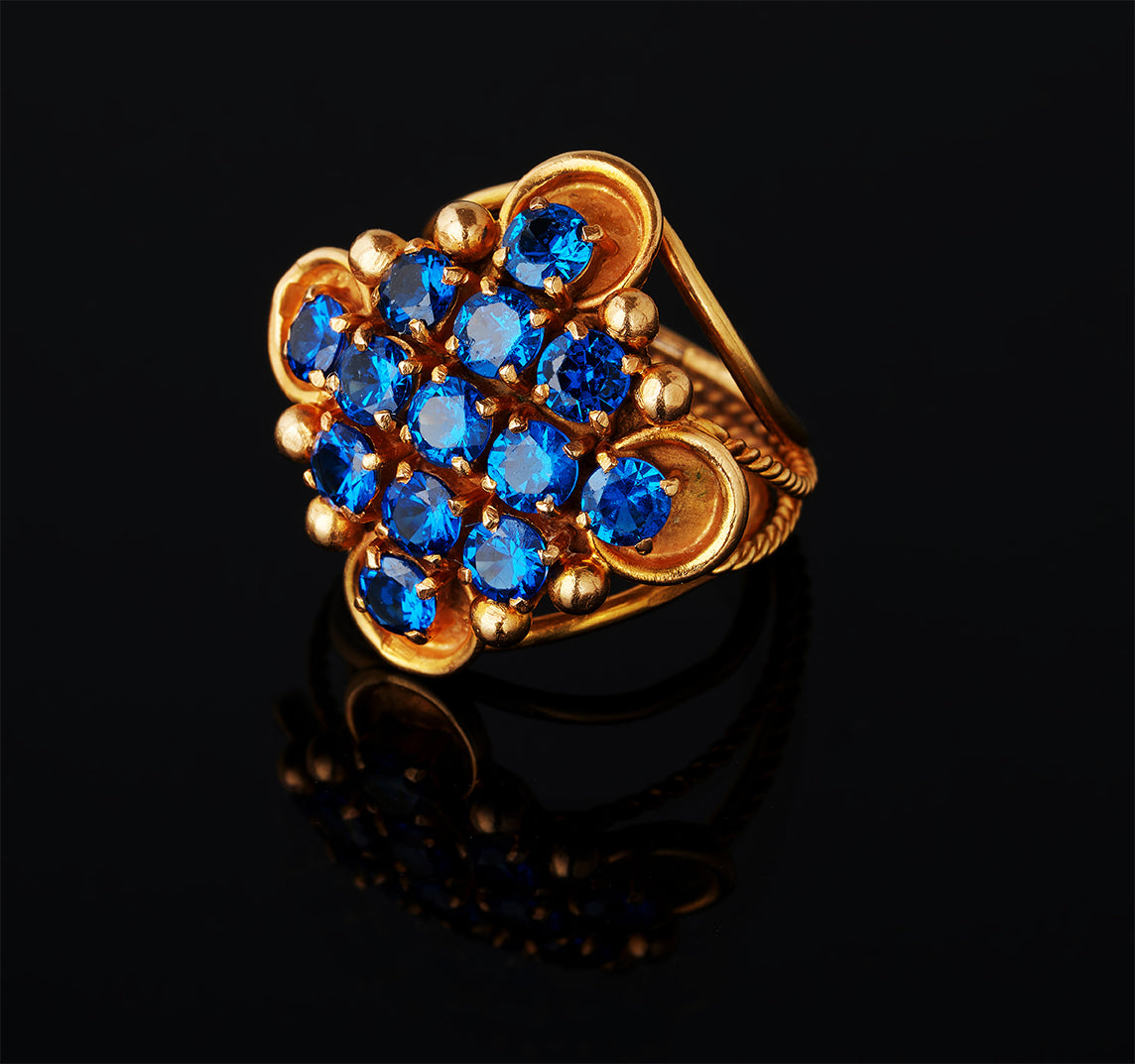 Ring - Synthetic Sapphires