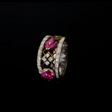 Ring - Rubies - Diamonds