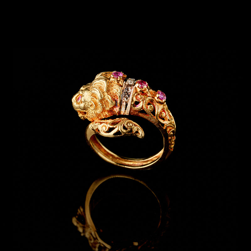 Ring - Rubies - Diamonds