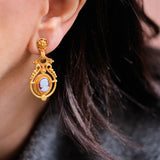 Earrings - Cameo