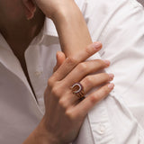 Fortune Ring - Rubies - Diamonds