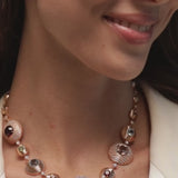 Aura Necklace - Morganites - Citrines- Peridots - Aquamarines - Tourmalines - Diamonds