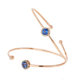 Beirut Bracelet - Blue Sapphire - Diamonds