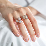 Beirut Rosace Ring - Diamonds