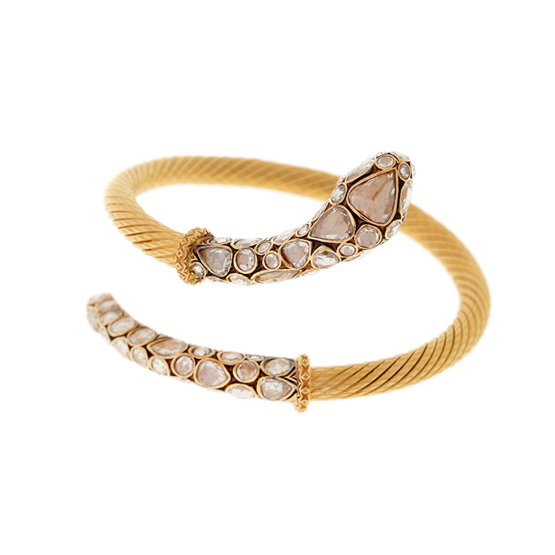 Basilik Bracelet - Diamants Bruns