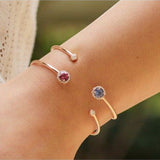 Beirut Circle Bracelet - Saphirs bleus