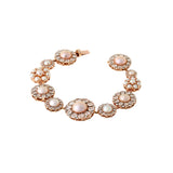 Beirut Rosace Bracelet - Pearls - Diamonds
