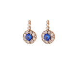 Beirut Rosace Earrings - Tanzanites - Diamonds