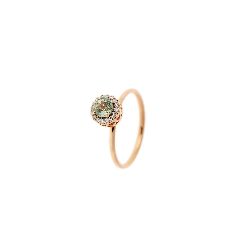 Bundle of Beirut Rings - Tourmalines - Diamonds
