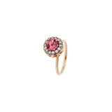 Beirut Ring - Pink Tourmaline - Diamonds