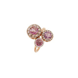 Beirut Rosace Ring - Pink Sapphires - Diamonds