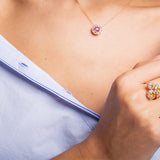 Beirut Rosace Ring - Yellow Sapphires - Diamonds